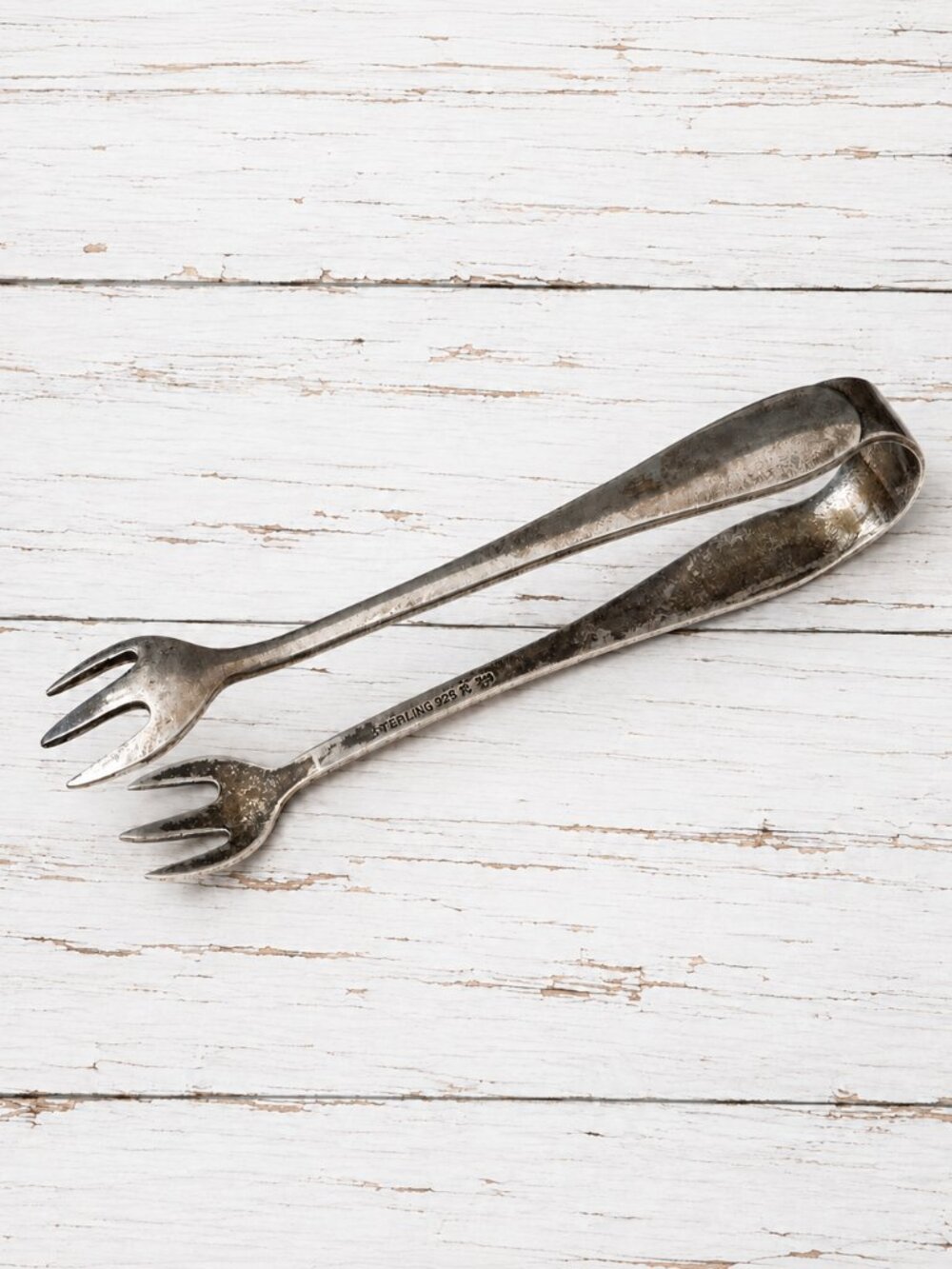 Vintage Roden Bros Sterling Silver 925 Sugar Tongs Antique 21g